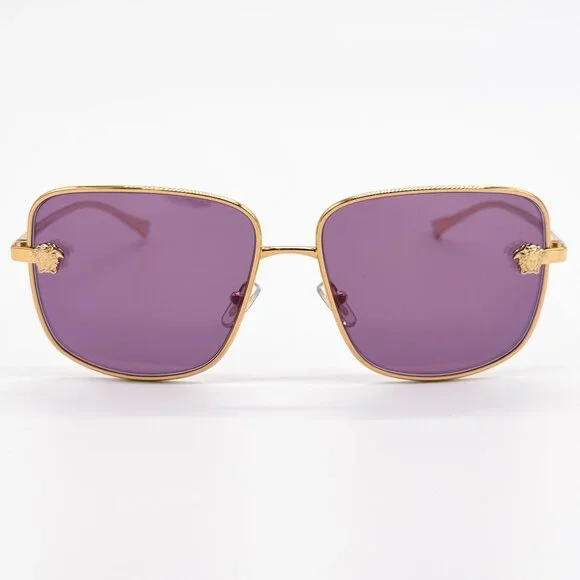 NEW VE2282 1002/AK VERSACE GOLD PINK SUNGLASSES VE2282 1002AK - Picture 3 of 10